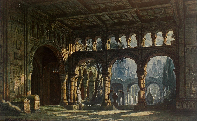 Янов А.А. Театральная декорация. Практическое руководство / А.А. Янов, художник-декоратор, препод. худож. школы Мастерской Соцвоса, худож.-пром. техникума и 1-й Гос. худож. студии в Ленинграде. [Л.: Благо, 1926].